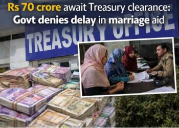 Rs 70 crore await Treasury clearance: Govt denies delay in marriage aid