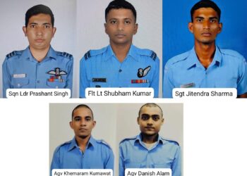 5 IAF personnel killed in crash of AN-32 transport plane in Assam