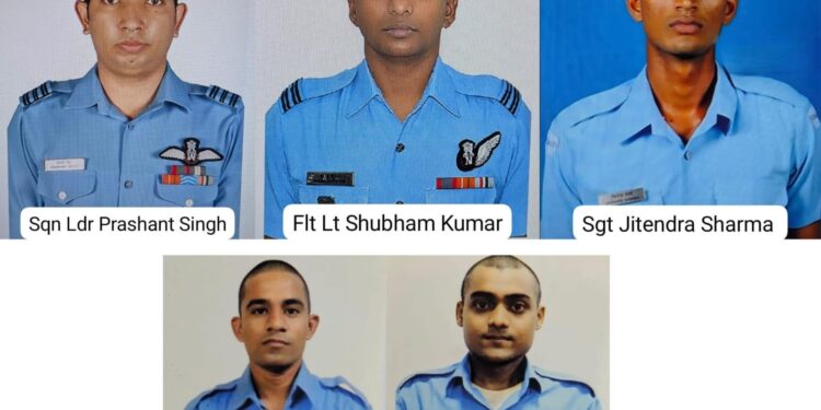 5 IAF personnel killed in crash of AN-32 transport plane in Assam