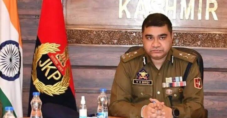 IGP Kashmir Given Additional Charge of Armed Wing J&K